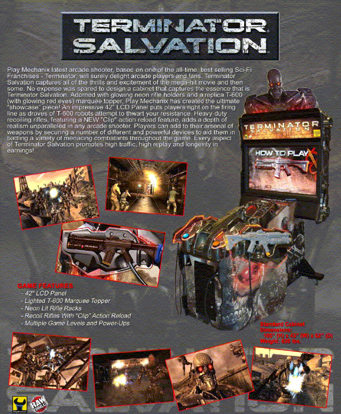 terminator salvation arcade game
